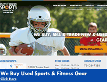 Tablet Screenshot of playitagainsportssouthgate.com